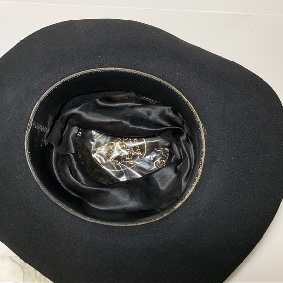 VINTAGE Resistol Beaver Felt 3X XXX Cowboy Hat - Picture 4 of 6